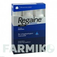 РЕГЕЙН (REGAINE) 50 мг/г пена 3x60 мл - Миноксидил JOHNSON & JOHNSON