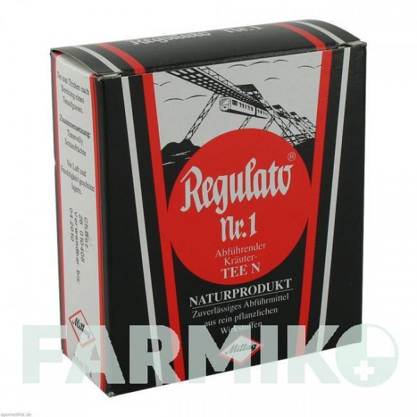 РЕГУЛАТО (REGULATO) чай 30 г - Сеннозиды GEORG MITTAG