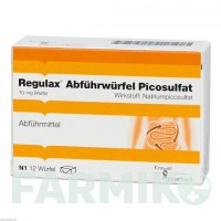 РЕГУЛАКС (REGULAX) кубики 12 шт - Пікосульфат натрію HERMES