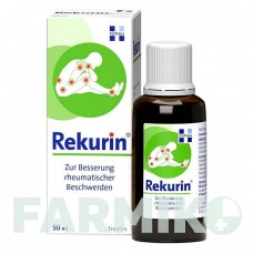 РЕКУРИН (REKURIN) капли 50 мл - Активные вещества NIEHAUS PHARMA