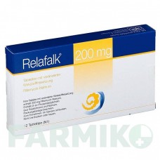 РЕЛАФАЛЬК (RELAFALK) 200 мг таблетки 12 шт - Рифамицин DR.FALK PHARMA