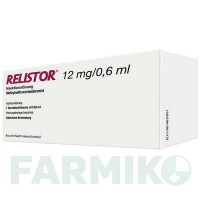 РЕЛІСТОР (RELISTOR) 12 мг/0,6 мл розчин 1 шт - Метилналтрексон бромід DR.GERHARD MANN