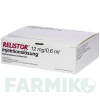 РЕЛИСТОР (RELISTOR) 12 мг/0,6 мл раствор 7 шт - Метилналтрексон бромид EMRA-MED