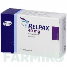 РЕЛПАКС (RELPAX) 40 мг таблетки 6 шт - Елетриптан DOCPHARM