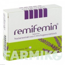 РЕМИФЕМИН (REMIFEMIN) таблетки 60 шт - Корневище цимицифуги MEDICE PUTTER
