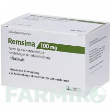 РЕМСИМА (REMSIMA) 100 мг порошок 1 шт - Инфликсимаб 1 0 1 CAREFARM
