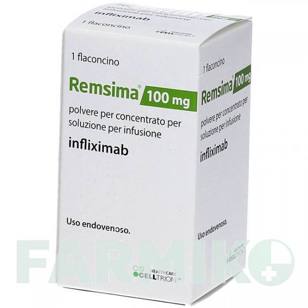 РЕМСІМА (REMSIMA) 100 мг порошок 1 шт - Інфліксимаб HAEMATO PHARM