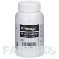РЕНАГЕЛЬ (RENAGEL) 800 мг таблетки 180 шт - Севеламер KOHLPHARMA