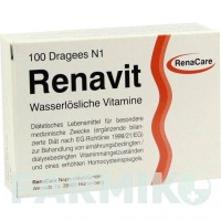 РЕНАВИТ (RENAVIT) таблетки 100 шт - Активные вещества RENACARE NEPHROMED