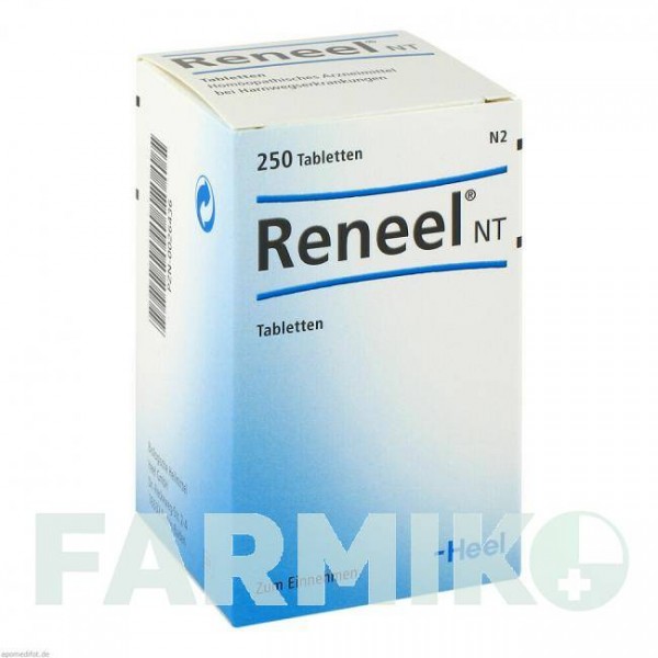 РЕНЕЛЬ (RENEEL) таблетки 250 шт - Гомеопатія BIOLOGISCHE HEILMITTEL HEEL