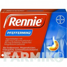 РЕННІ (RENNIE) таблетки 96 шт - Мінеральні солі BAYER