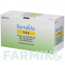 РЕНВЕЛА (RENVELA) 2,4 г порошок 60 шт - Севеламер EMRA-MED