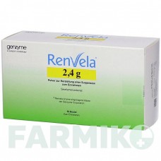 РЕНВЕЛА (RENVELA) 2,4 г порошок 60 шт - Севеламер KOHLPHARMA