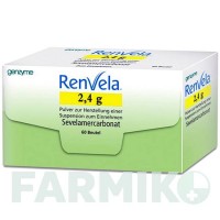 РЕНВЕЛА (RENVELA) 2,4 г порошок 60 шт - Севеламер SANOFI