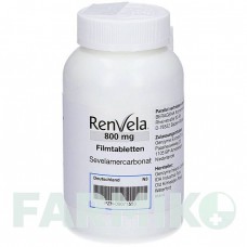 РЕНВЕЛА (RENVELA) 800 мг таблетки 180 шт - Севеламер DOCPHARM