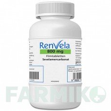 РЕНВЕЛА (RENVELA) 800 мг таблетки 180 шт - Севеламер SANOFI