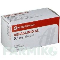 РЕПАГЛИНИД (REPAGLINID) 0,5 мг таблетки 180 шт - Репаглинид ALIUD PHARMA