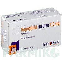 РЕПАГЛИНИД (REPAGLINID) 0,5 мг таблетки 120 шт - Репаглинид HOLSTEN PHARMA