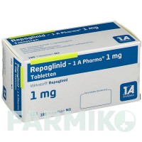 РЕПАГЛИНИД (REPAGLINID) 1 мг таблетки 180 шт - Репаглинид 1 A PHARMA