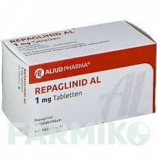 РЕПАГЛИНИД (REPAGLINID) 1 мг таблетки 180 шт - Репаглинид ALIUD PHARMA