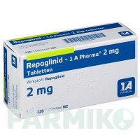 РЕПАГЛИНИД (REPAGLINID) 2 мг таблетки 120 шт - Репаглинид 1 A PHARMA