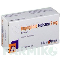 РЕПАГЛІНІД (REPAGLINID) 2 мг таблетки 120 шт - Репаглінід HOLSTEN PHARMA