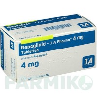 РЕПАГЛИНИД (REPAGLINID) 4 мг таблетки 30 шт - Репаглинид 1 A PHARMA