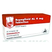РЕПАГЛИНИД (REPAGLINID) 4 мг таблетки 30 шт - Репаглинид ALIUD PHARMA