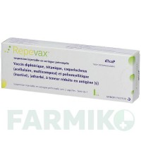 РЕПЕВАКС (REPEVAX) шприци 1 шт - Дифтерія - кашлюк - поліомієліт - правець CC PHARMA