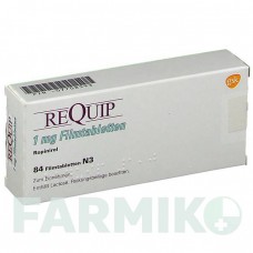 РЕКВІП (REQUIP) 1,0 мг таблетки 84 шт - Ропінірол GLAXOSMITHKLINE