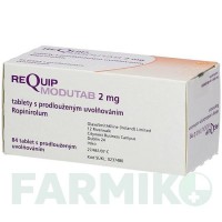 РЕКВІП МОДУТАБ (REQUIP MODUTAB) 2 мг таблетки 84 шт - Ропінірол ACA MULLER-ADAG PHARMA