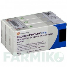 РЕКВИП МОДУТАБ (REQUIP MODUTAB) 2 мг таблетки 84 шт - Ропинирол CC PHARMA