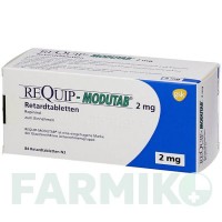 РЕКВІП МОДУТАБ (REQUIP MODUTAB) 2 мг таблетки 84 шт - Ропінірол EMRA-MED