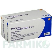 РЕКВИП МОДУТАБ (REQUIP MODUTAB) 2 мг таблетки 84 шт - Ропинирол GLAXOSMITHKLINE