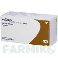 РЕКВІП МОДУТАБ (REQUIP MODUTAB) 4 мг таблетки 84 шт - Ропінірол 1 0 1 CAREFARM