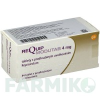 РЕКВІП МОДУТАБ (REQUIP MODUTAB) 4 мг таблетки 84 шт - Ропінірол ACA MULLER-ADAG PHARMA