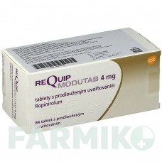 РЕКВИП МОДУТАБ (REQUIP MODUTAB) 4 мг таблетки 84 шт - Ропинирол ACA MULLER-ADAG PHARMA
