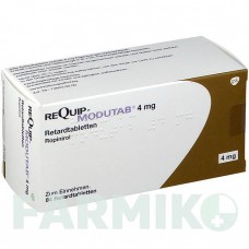 РЕКВИП МОДУТАБ (REQUIP MODUTAB) 4 мг таблетки 84 шт - Ропинирол ORIFARM