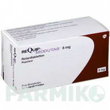 РЕКВИП МОДУТАБ (REQUIP MODUTAB) 8 мг таблетки 84 шт - Ропинирол 1 0 1 CAREFARM