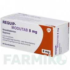 РЕКВИП МОДУТАБ (REQUIP MODUTAB) 8 мг таблетки 84 шт - Ропинирол ALLOMEDIC