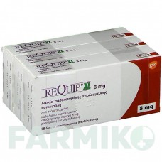 РЕКВИП МОДУТАБ (REQUIP MODUTAB) 8 мг таблетки 84 шт - Ропинирол CC PHARMA