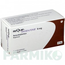 РЕКВИП МОДУТАБ (REQUIP MODUTAB) 8 мг таблетки 84 шт - Ропинирол ORIFARM