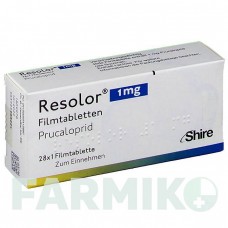РЕЗОЛОР (RESOLOR) 1 мг таблетки 28 шт - Прукалоприд TAKEDA
