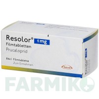 РЕЗОЛОР (RESOLOR) 1 мг таблетки 84 шт - Прукалоприд TAKEDA