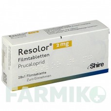 РЕЗОЛОР (RESOLOR) 2 мг таблетки 28 шт - Прукалоприд TAKEDA