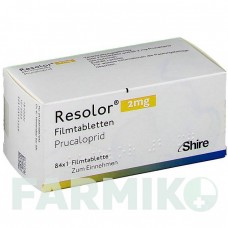 РЕЗОЛОР (RESOLOR) 2 мг таблетки 84 шт - Прукалоприд TAKEDA