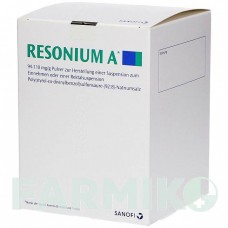 РЕЗОНІУМ (RESONIUM) порошок 450 г - Полістирол сульфонат EMRA-MED