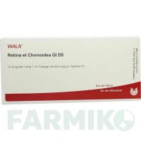 РЕТИНА (RETINA) D 5 ампулы 10x1 мл - Гомеопатия WALA HEILMITTEL