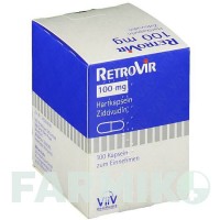 РЕТРОВИР (RETROVIR) 100 мг капсулы 100 шт - Зидовудин VIIV HEALTHCARE