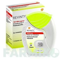 РЕВІНТІ (REVINTY) 184 мкг/22 мкг 30 доз порошок 1 шт - Вілантерол, Флутиказон BERLIN-CHEMIE